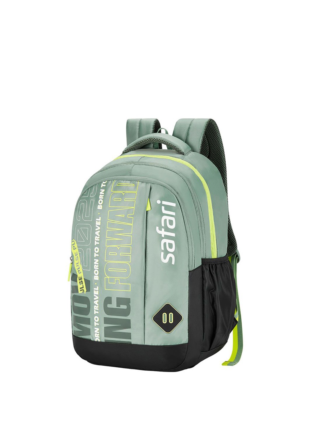 

Safari Unisex Typography Backpack, Green