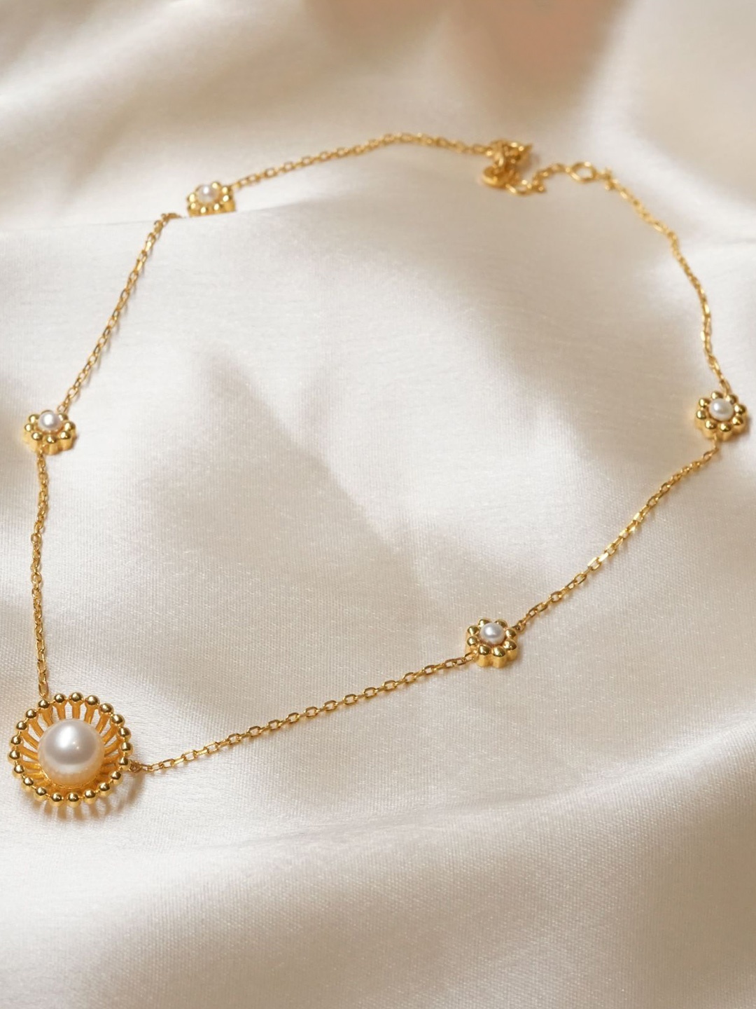 

Ruuh Studios Sterling Silver Gold-Plated Necklace