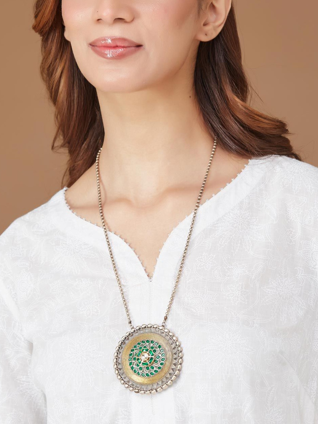 

Fabindia Necklace, Gold