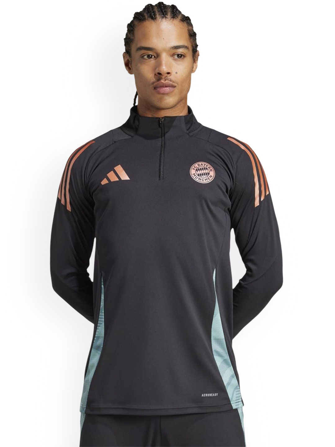 

ADIDAS FC Bayern Printed Training Jacket, Black