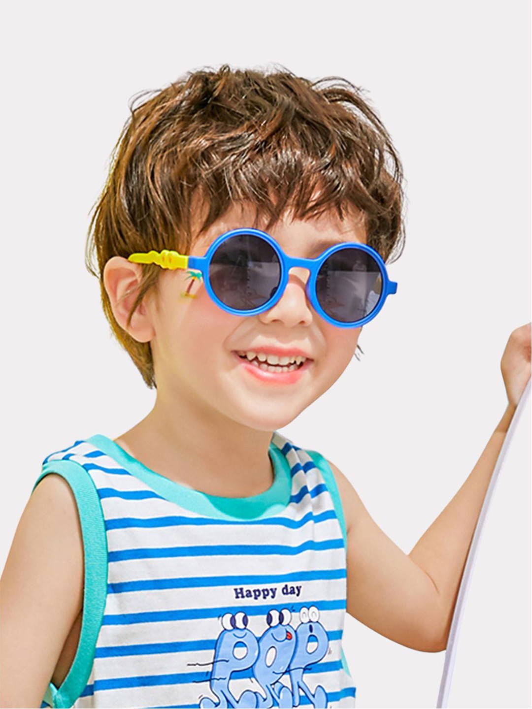 

Little Surprise Box LLP Kids Anti Ultraviolet Sunglasses With Hardcase Storage, Blue
