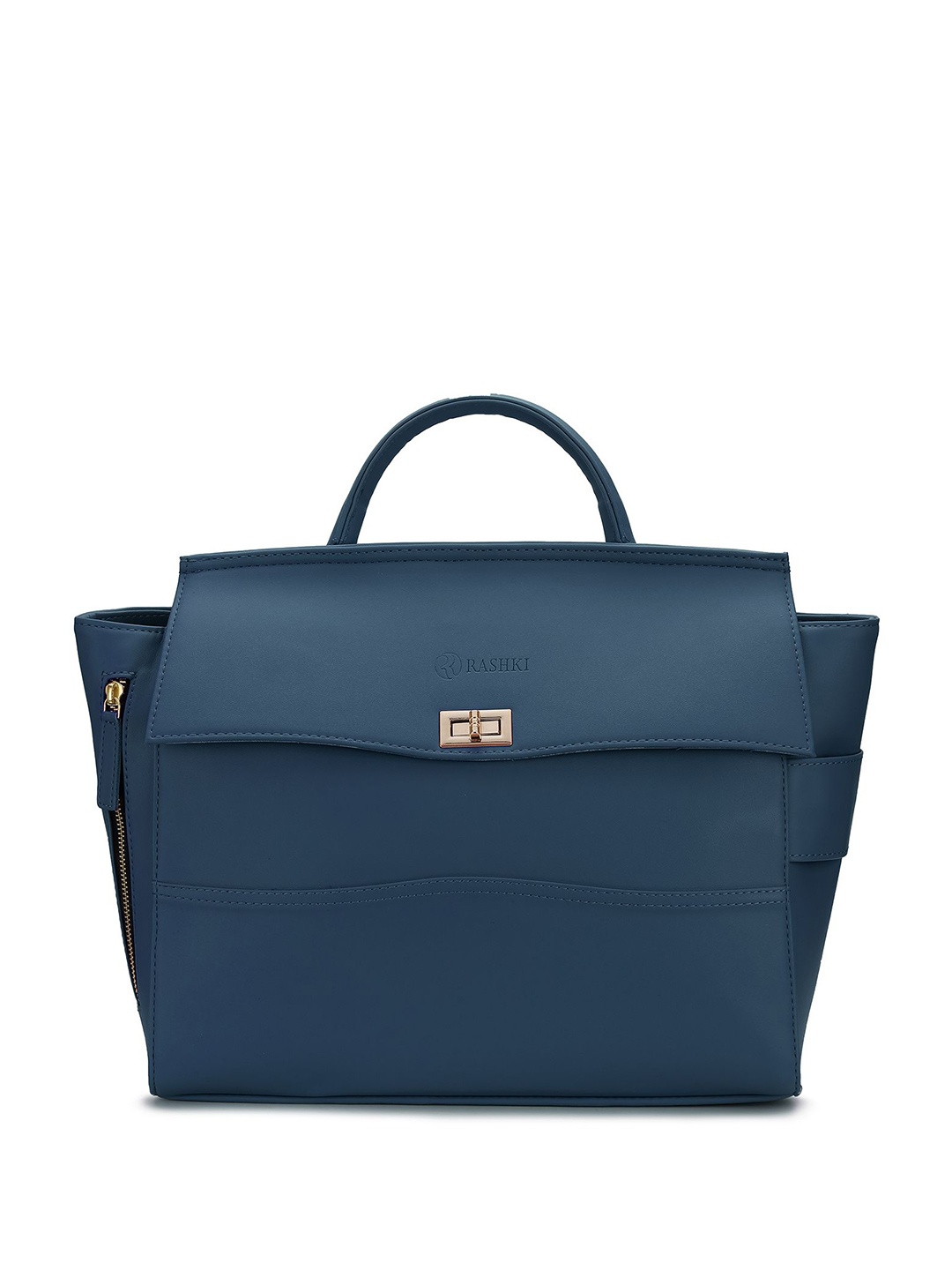 

RASHKI Women PU Laptop Bag, Blue