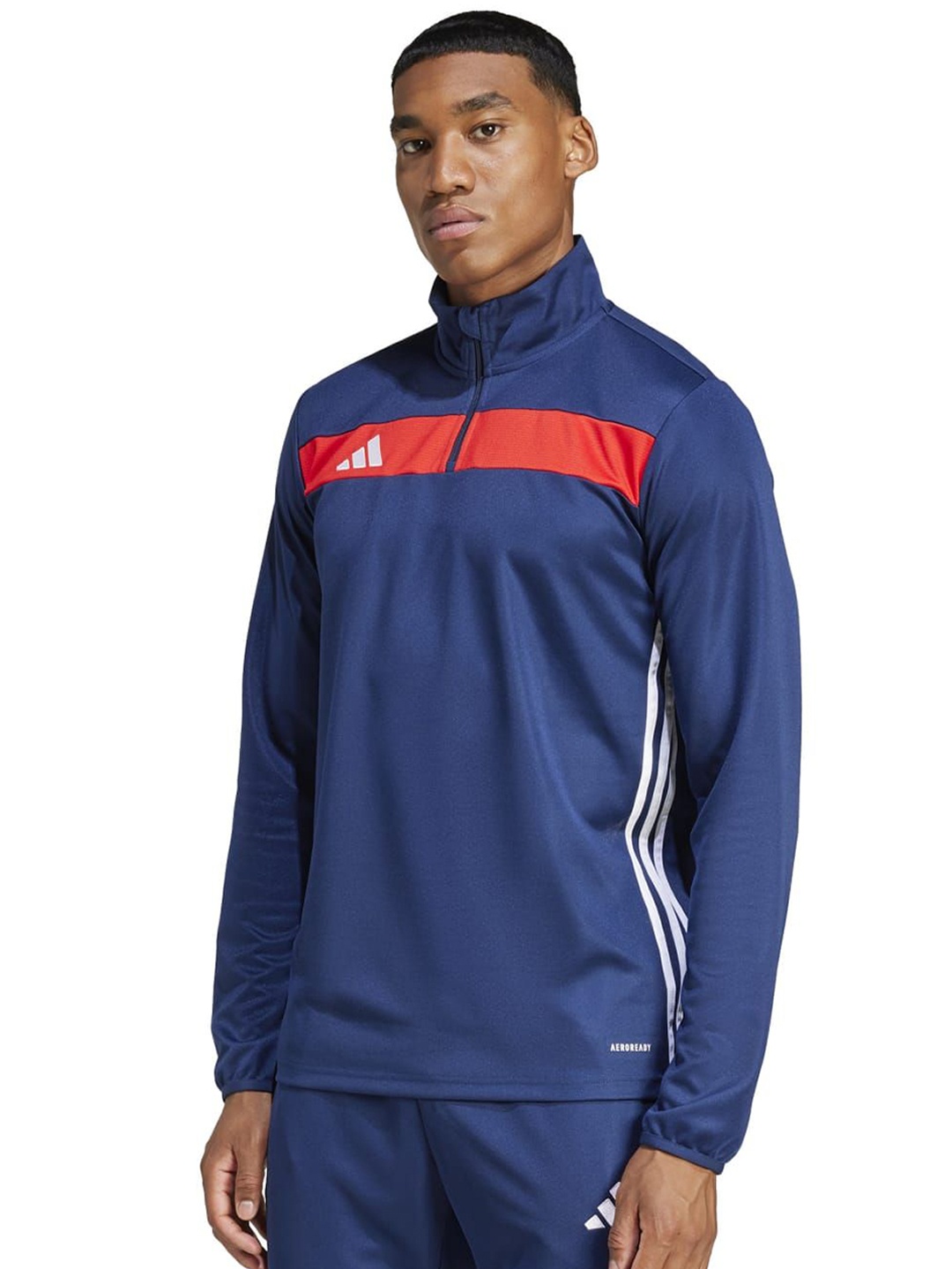 

ADIDAS Tiro ES Brand Logo Printed Jacket, Blue