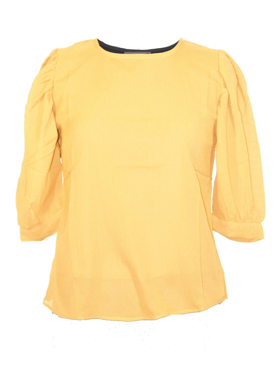 

Errabelly Puff Sleeve Cotton Top, Peach