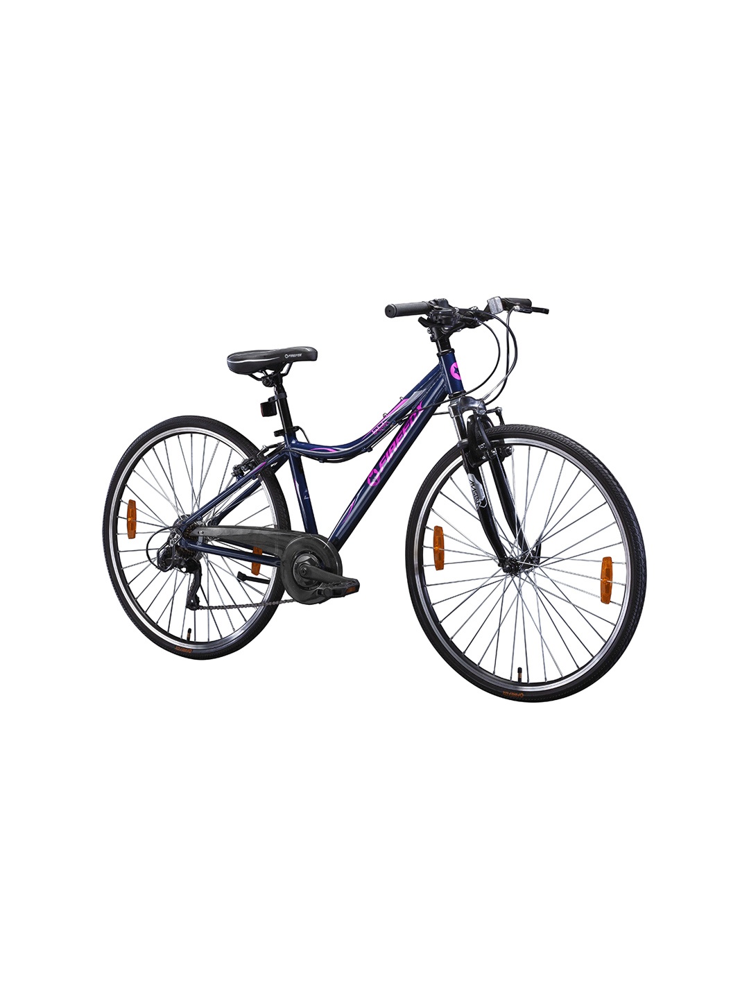 

FIREFOX Karma 7S 700C Hybrid Blue-Black 7 Gear Front Suspension 95% Assembled Cycle