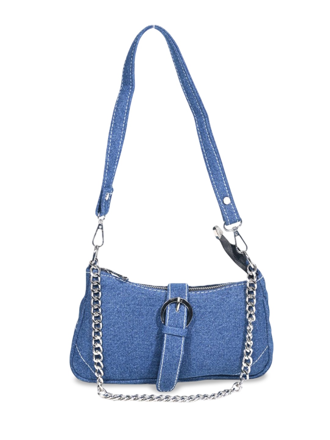

Donicy Structured Shoulder Bag, Blue
