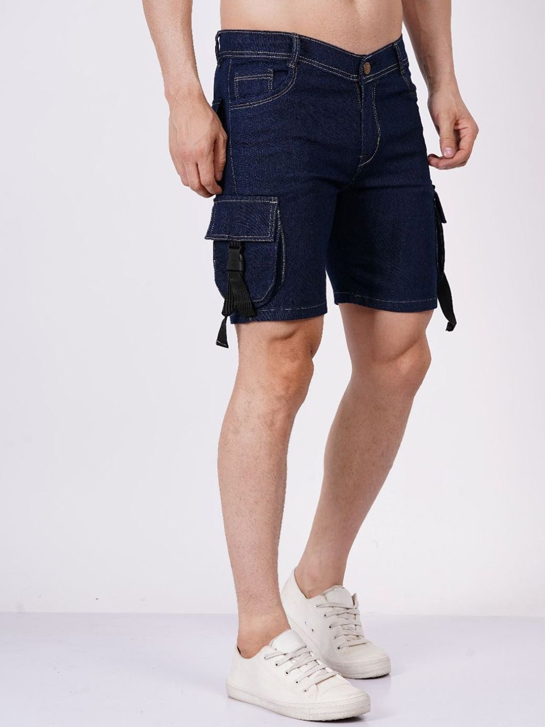 

COMFITS Men Denim Denim Shorts, Blue