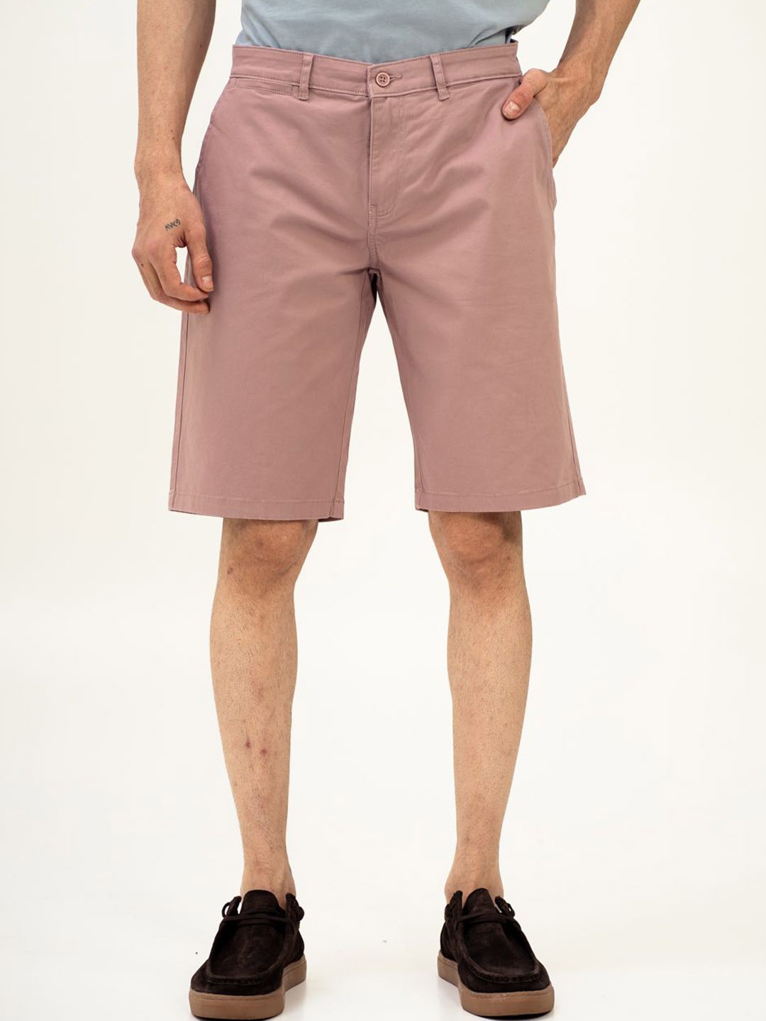 

The Pant Project Men Chino Shorts, Pink