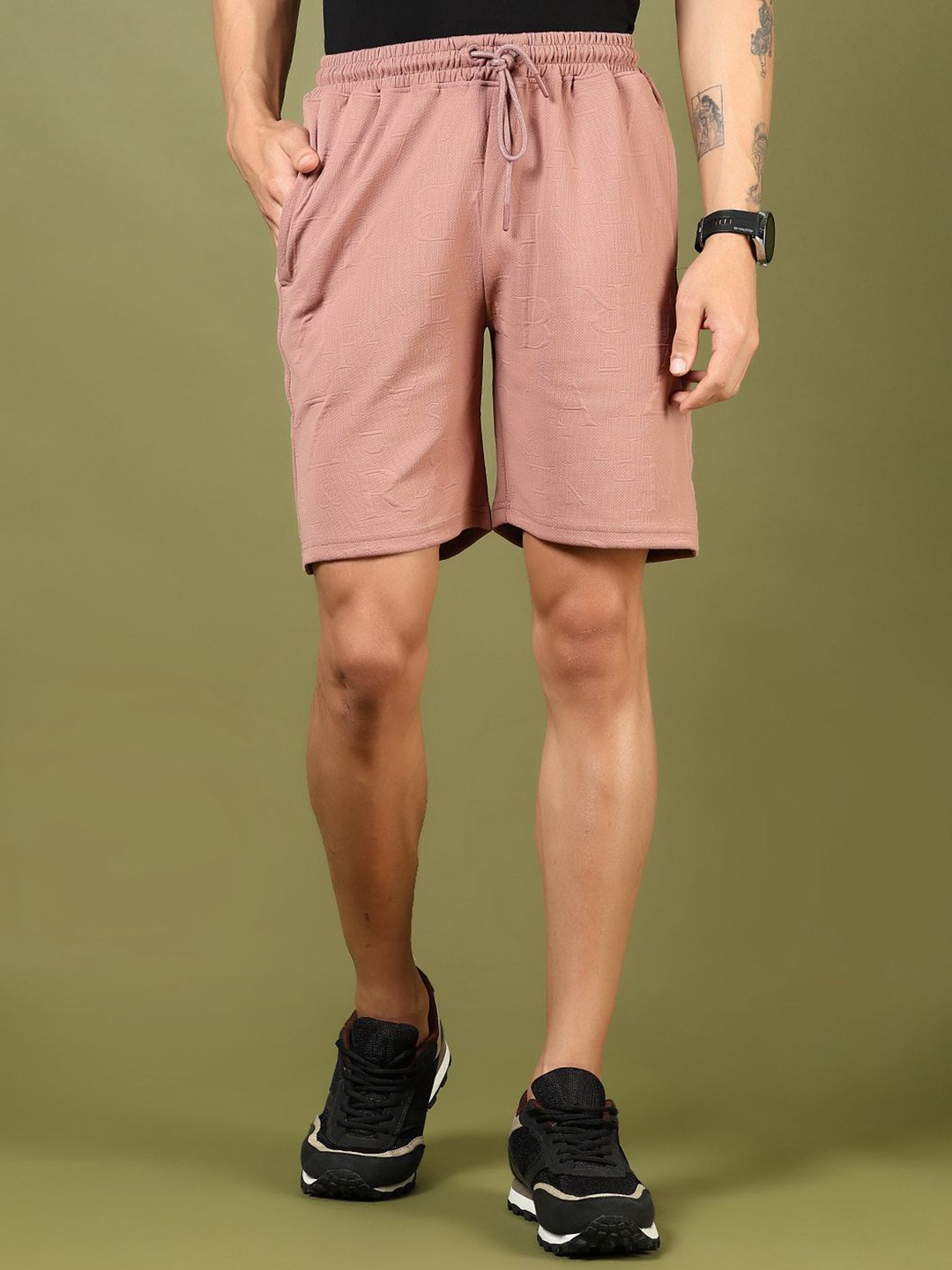 

V-Mart Men Shorts, Brown