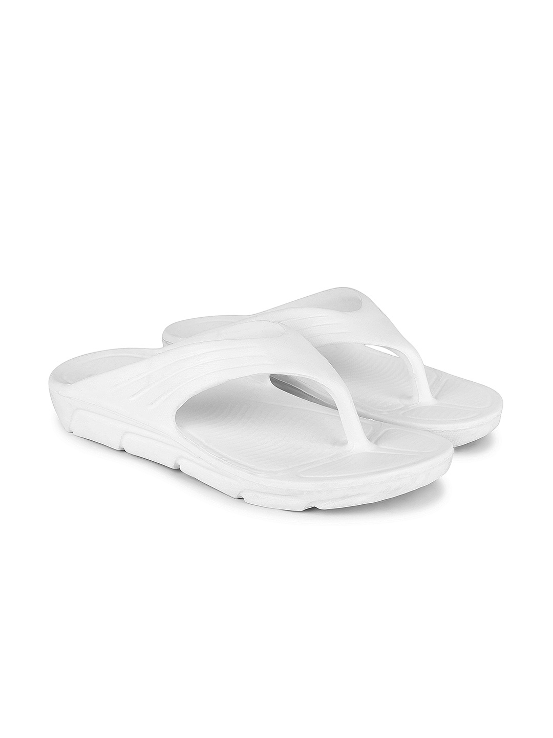 

DRACKFOOT Men Thong Flip-Flops, White