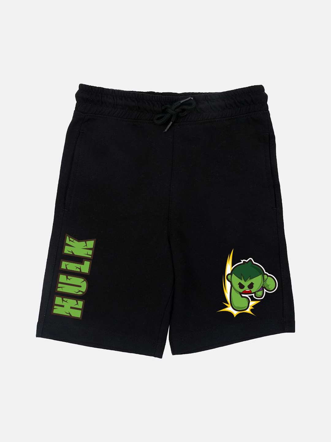 

YK Marvel Boys Printed Avengers Outdoor Shorts, Black