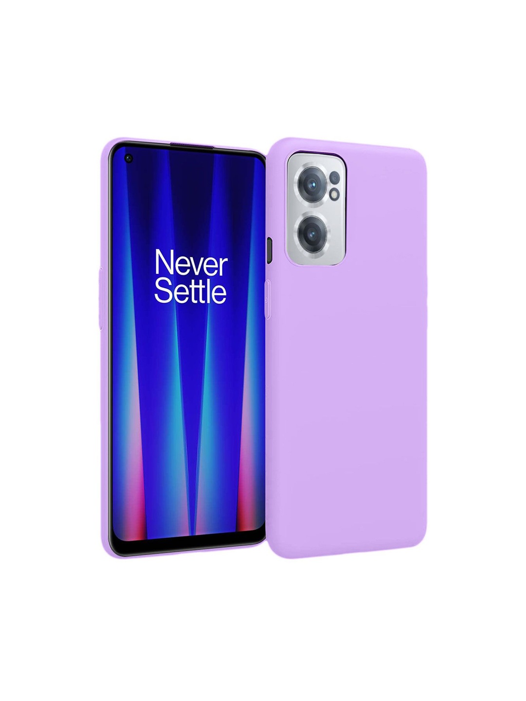 

LIRAMARK Solid Printed OnePlus Nord CE 2 Back Case Mobile Accessories, Lavender