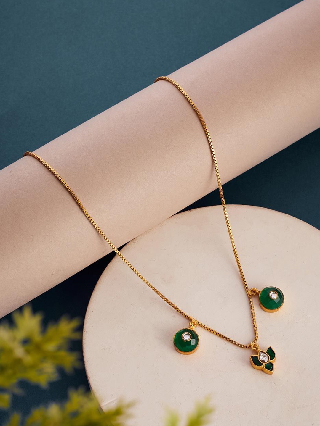 

Fabindia Silver Necklace, Gold