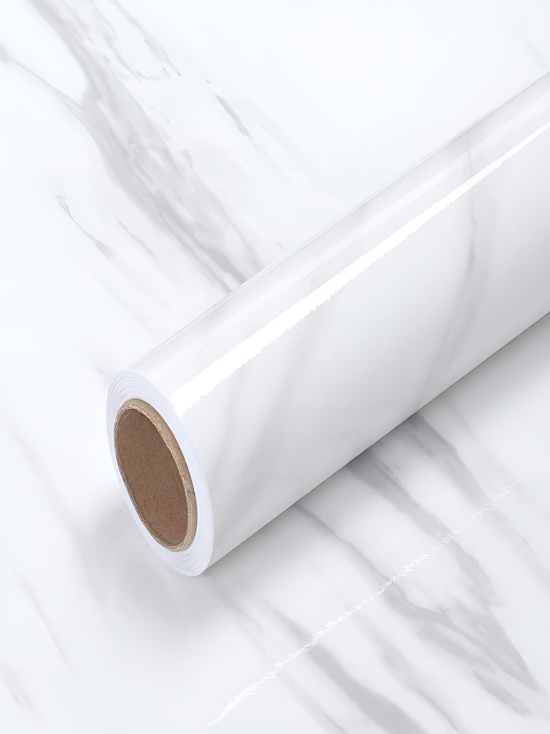 

HOMEMATES White Self-Adhesive Waterproof Wall Sticker