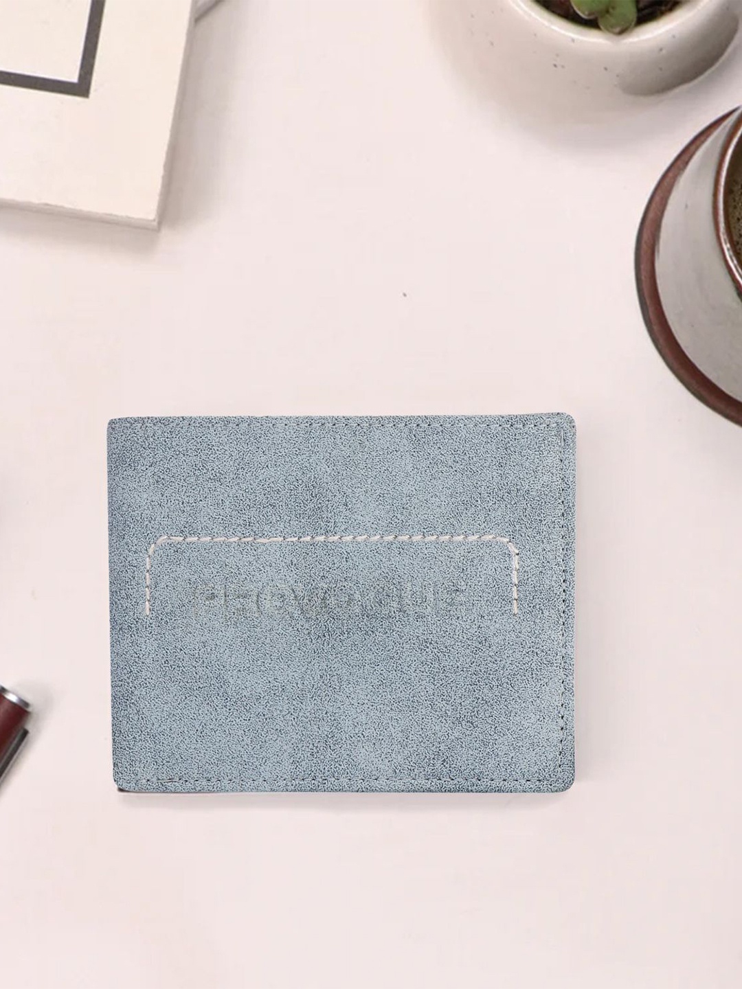 

Provogue Men Two Fold Wallet, Blue