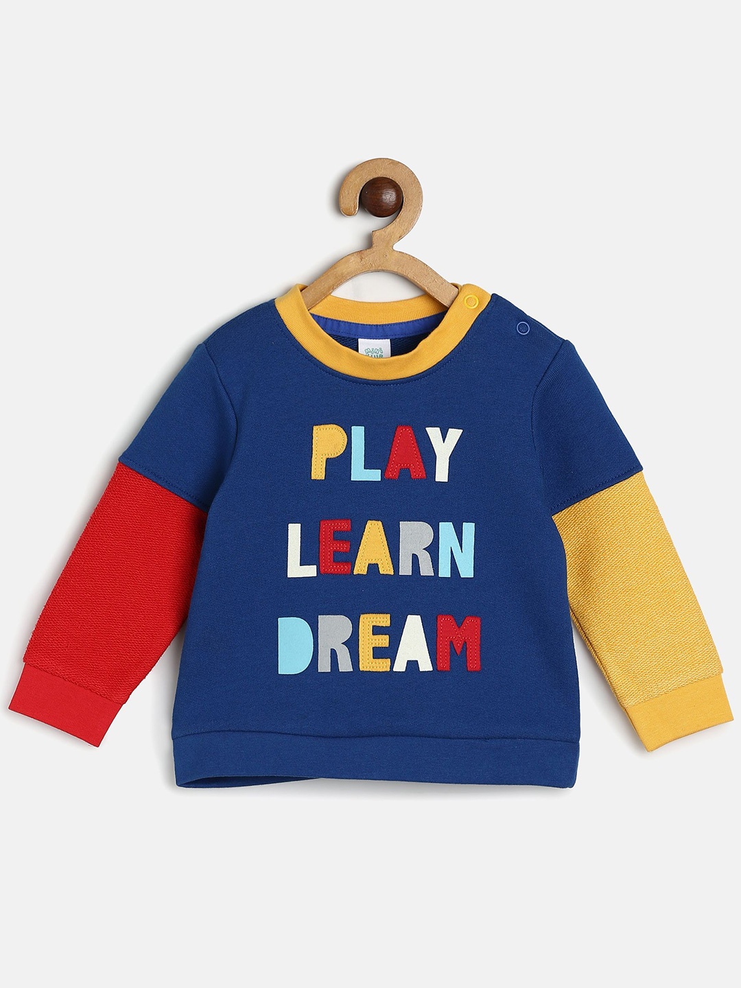 

MINI KLUB Boys Printed Sweatshirt, Blue