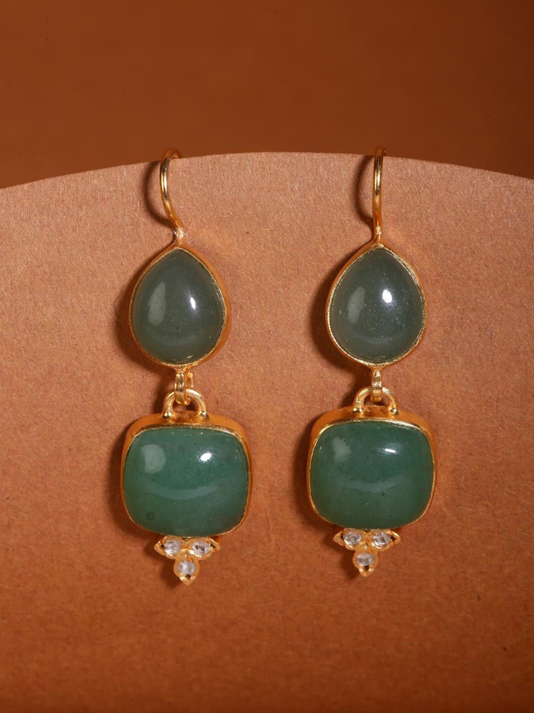 

Fabindia Contemporary Drop Earrings, Gold