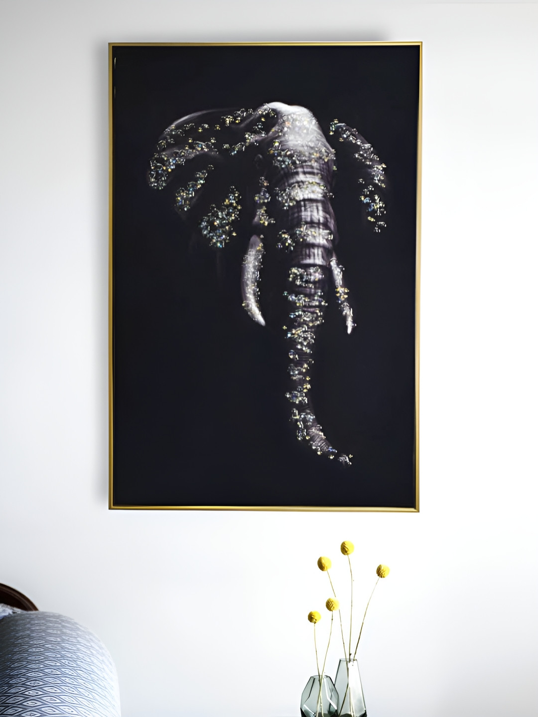 

Royaloak Royal Majesty Wall Frame Painting, Black