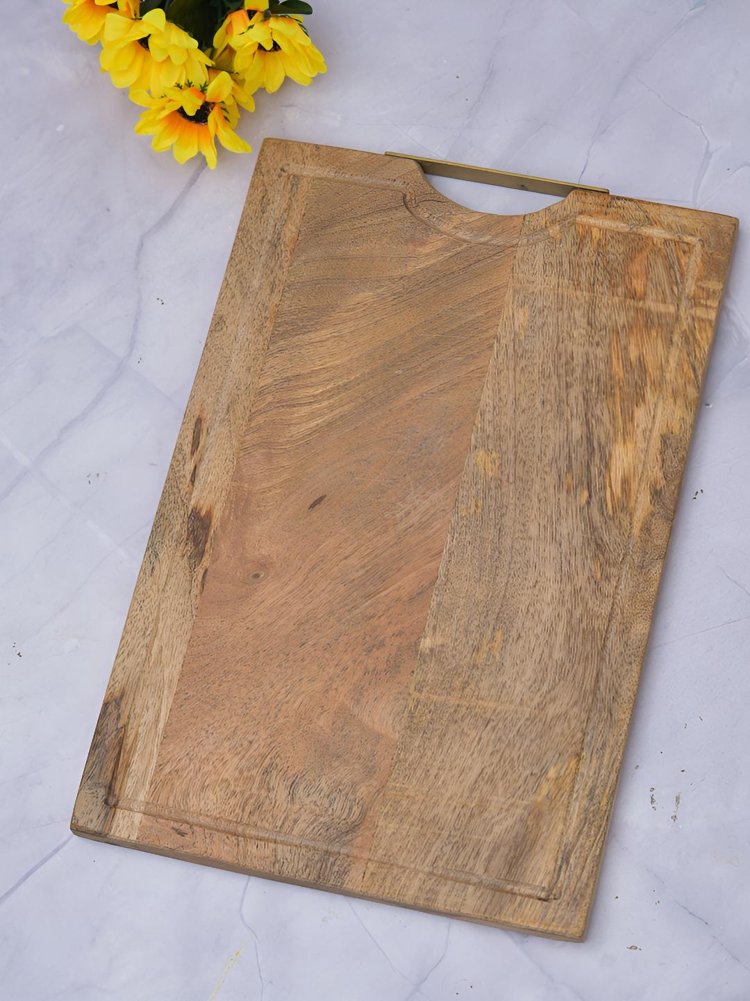 

oggn Brown Wooden Chopping Board