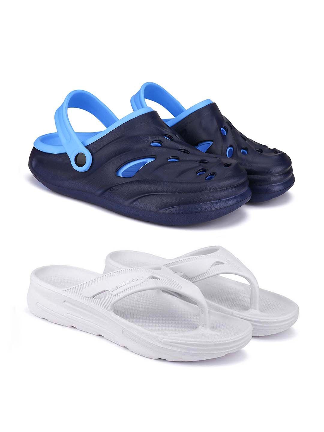 

BERSACHE Men Slip-On, White