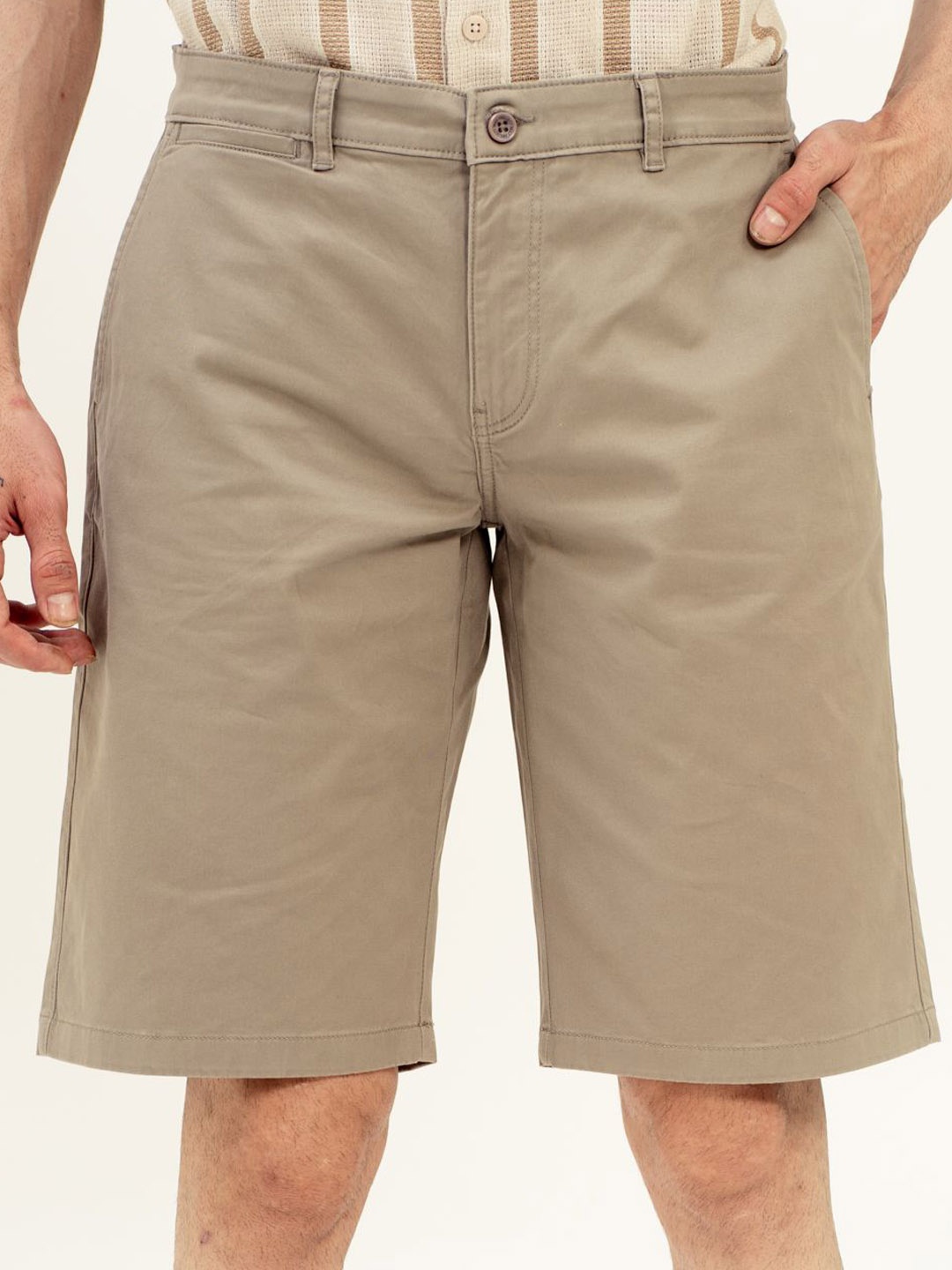 

The Pant Project Men Chino Shorts, Khaki