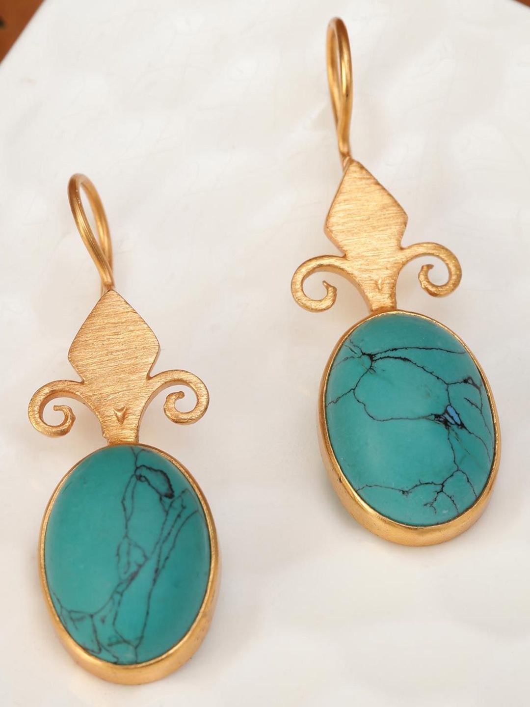

Fabindia Drop Earrings, Gold