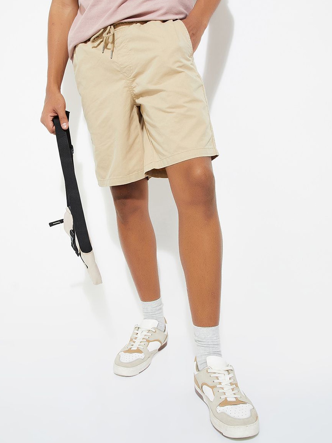 

max Men Cargo Shorts, Brown