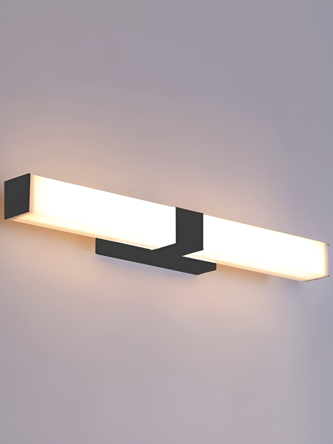 

GAUVIK Black & White Acrylic Rectangle Shaped LED Picture Wall Lamp