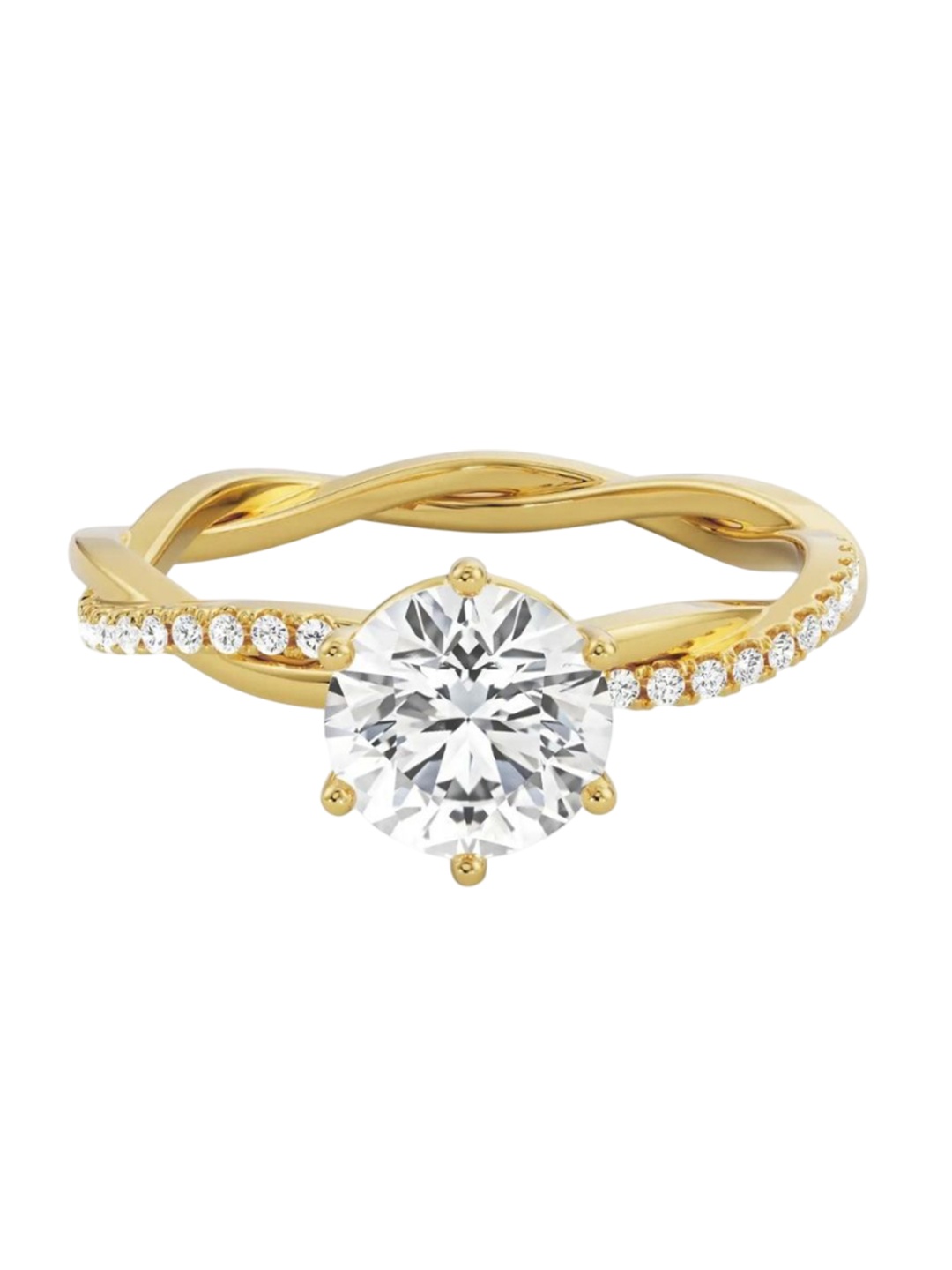 

Emori 1 CT Daphne Diamond Ring, Gold