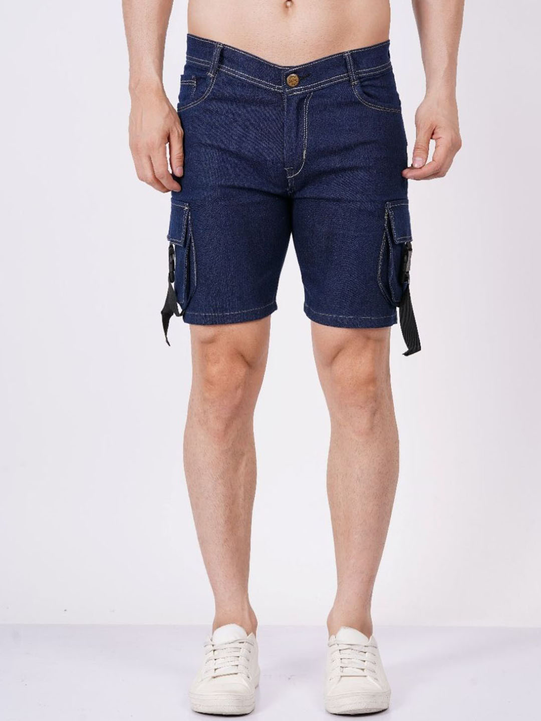 

COMFITS Men Denim Denim Shorts, Blue