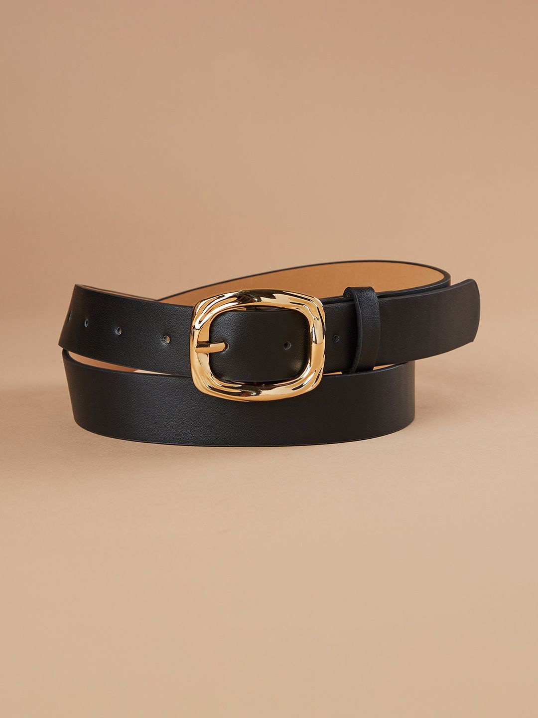 

Ginger by Lifestyle Women PU Belt, Black