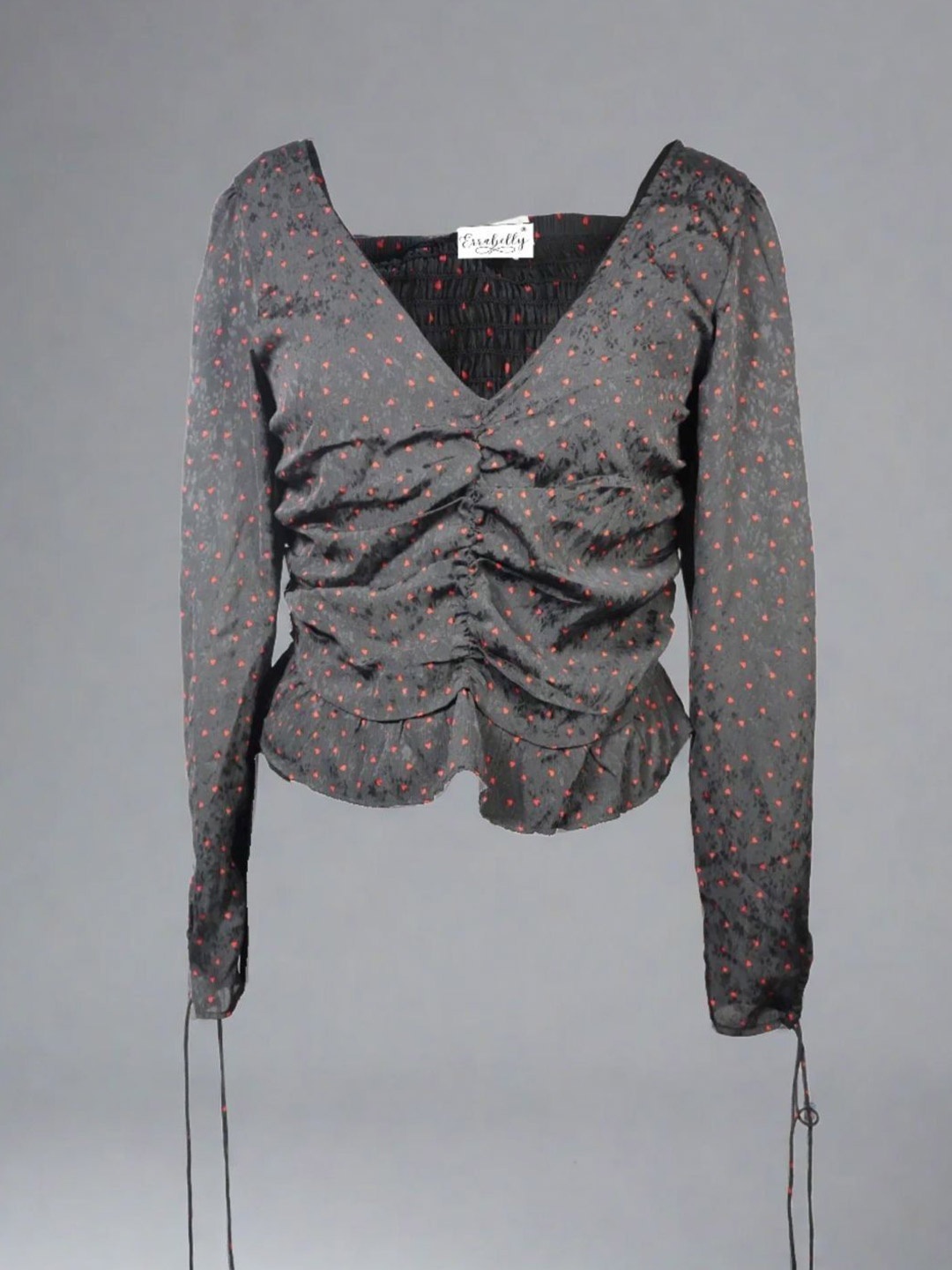

Errabelly Cotton Top, Black