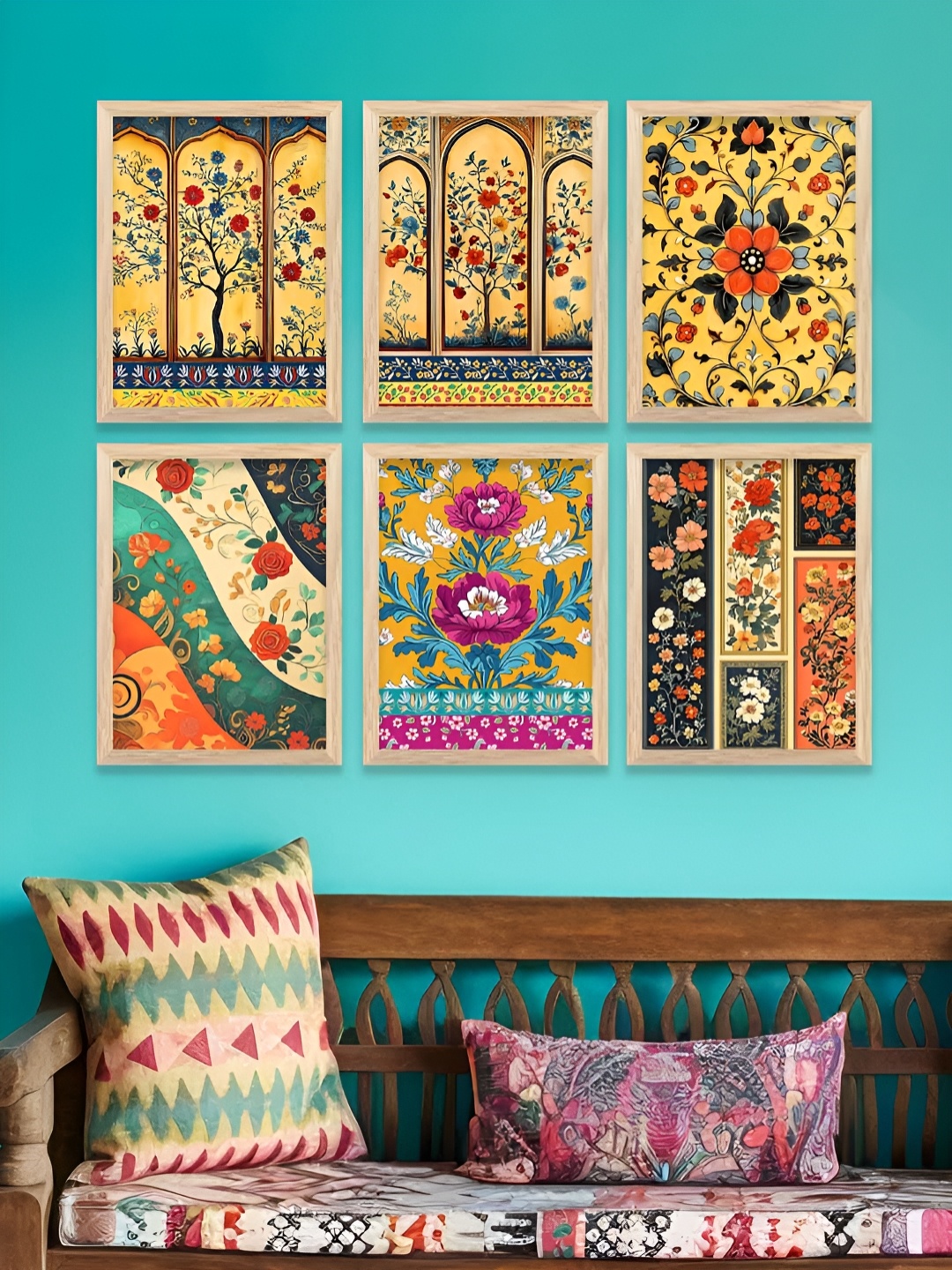 

Kotart Brown Wood Abstract Wall Paintings
