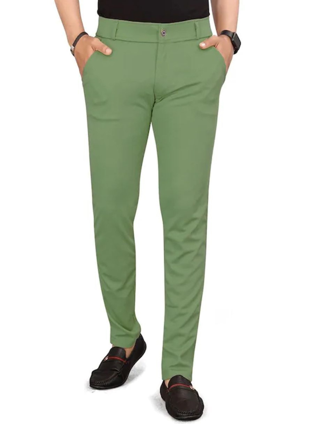 

ISUEL FAB Men Original Trousers, Lime green