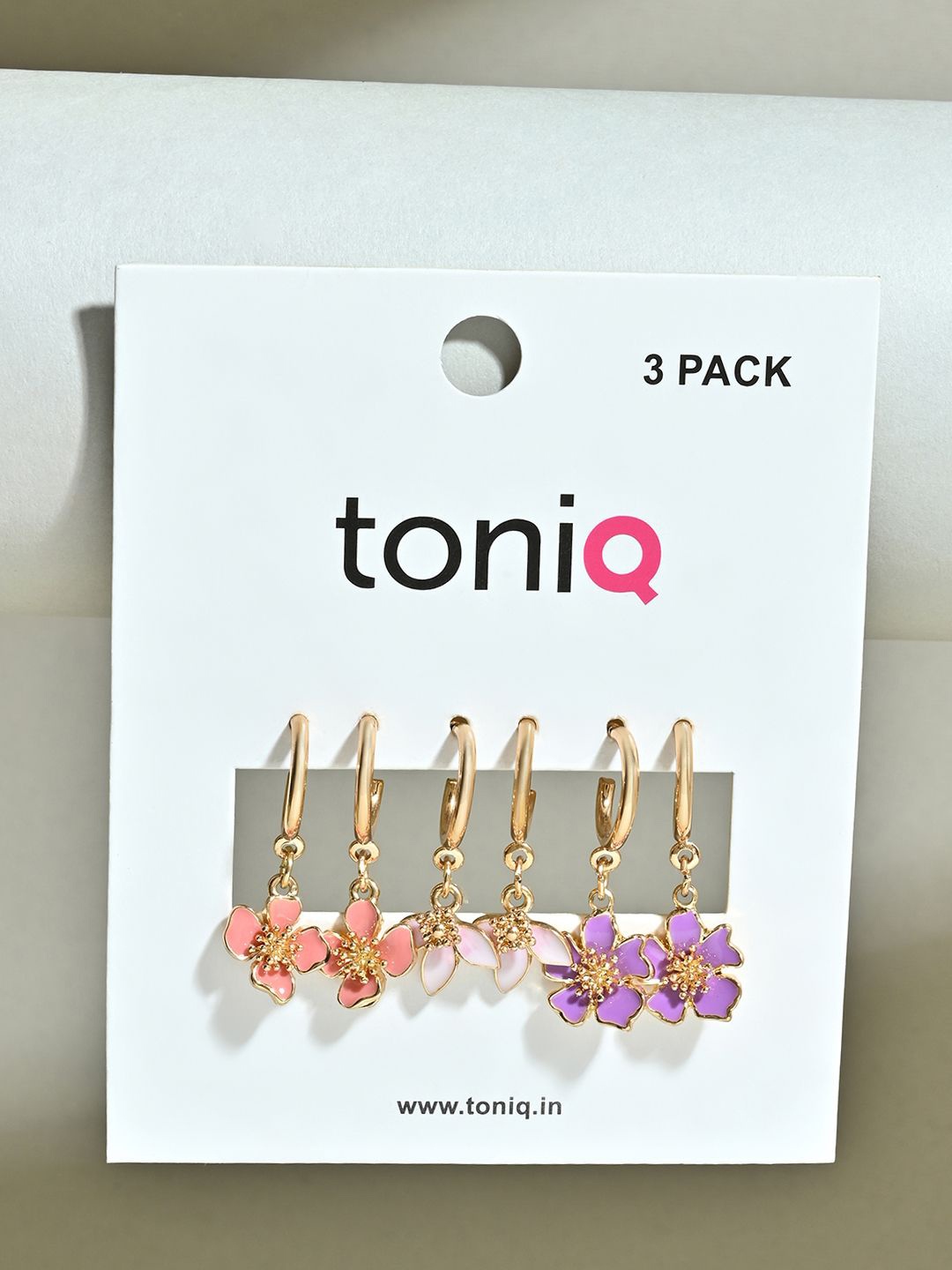 

ToniQ Floral Drop Earrings, Multi