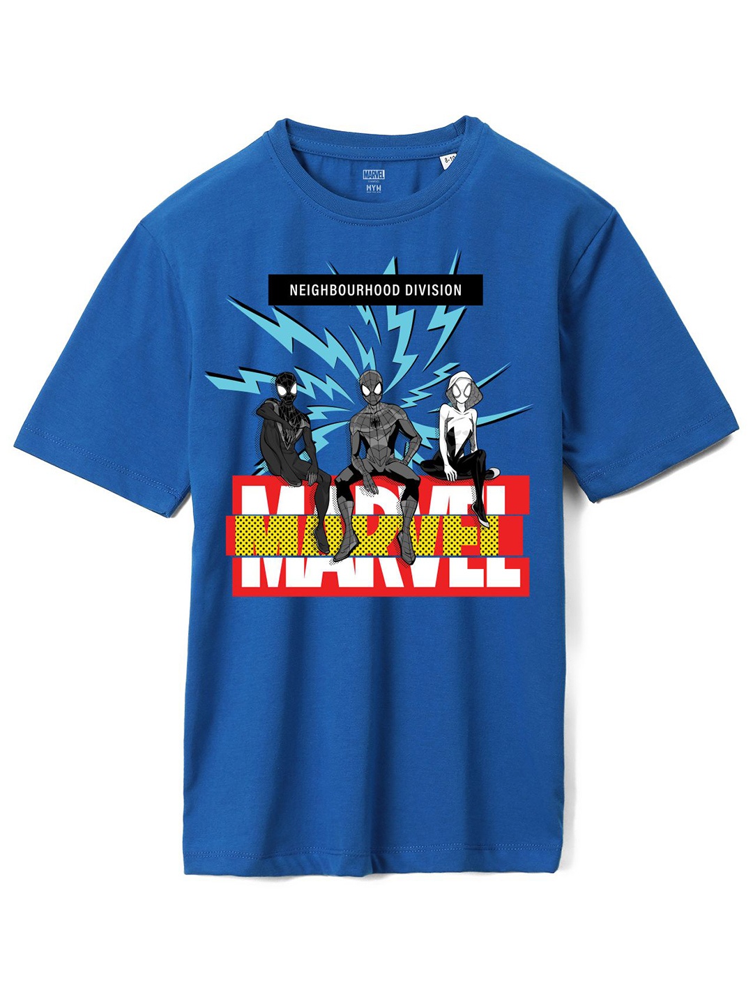 

Wear Your Mind Boys Printed Pure Cotton T-shirt, Blue