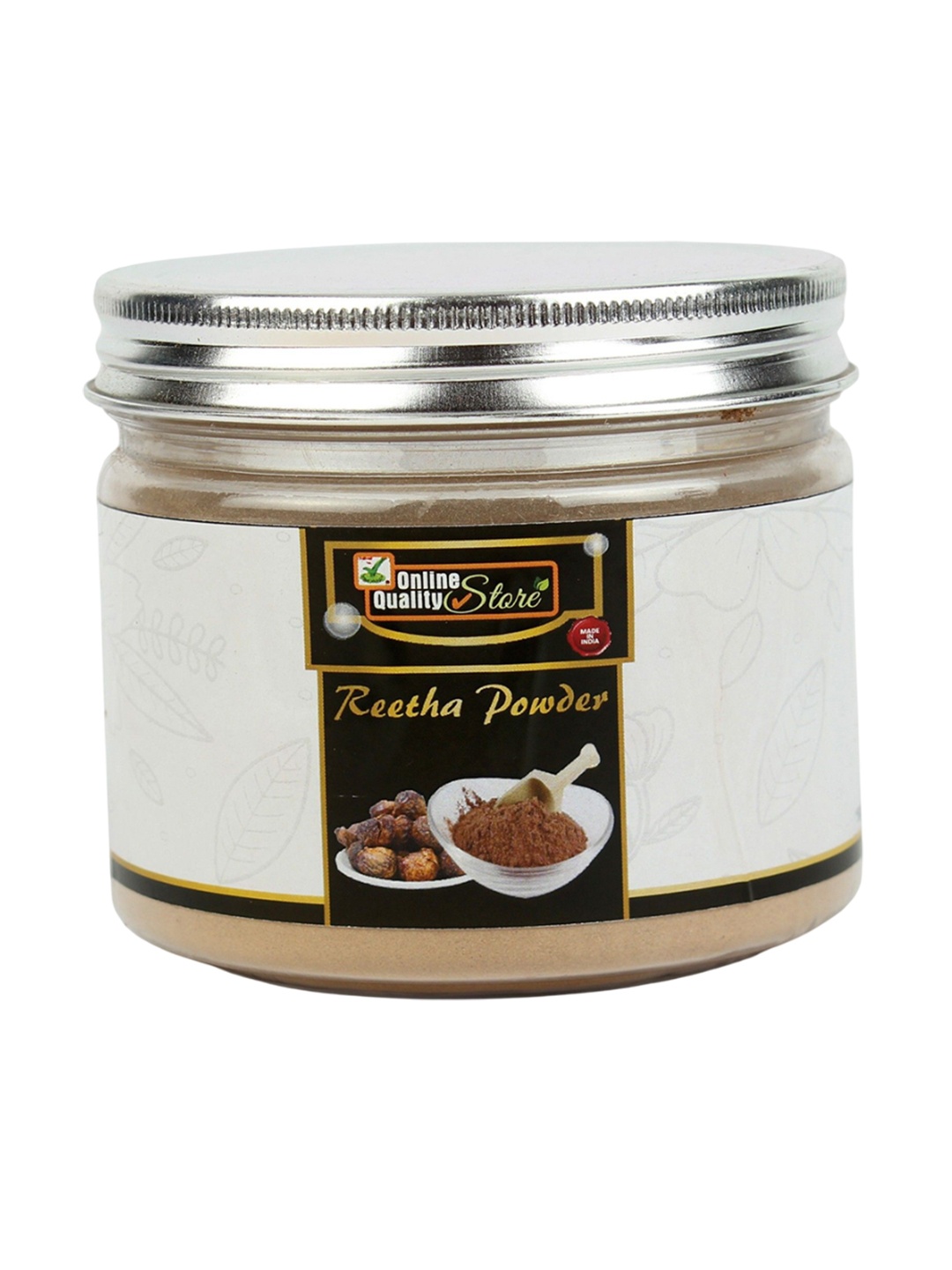 

Online Quality Store Herbal Reetha Powder For Damaged Hairs - 150 g, Brown