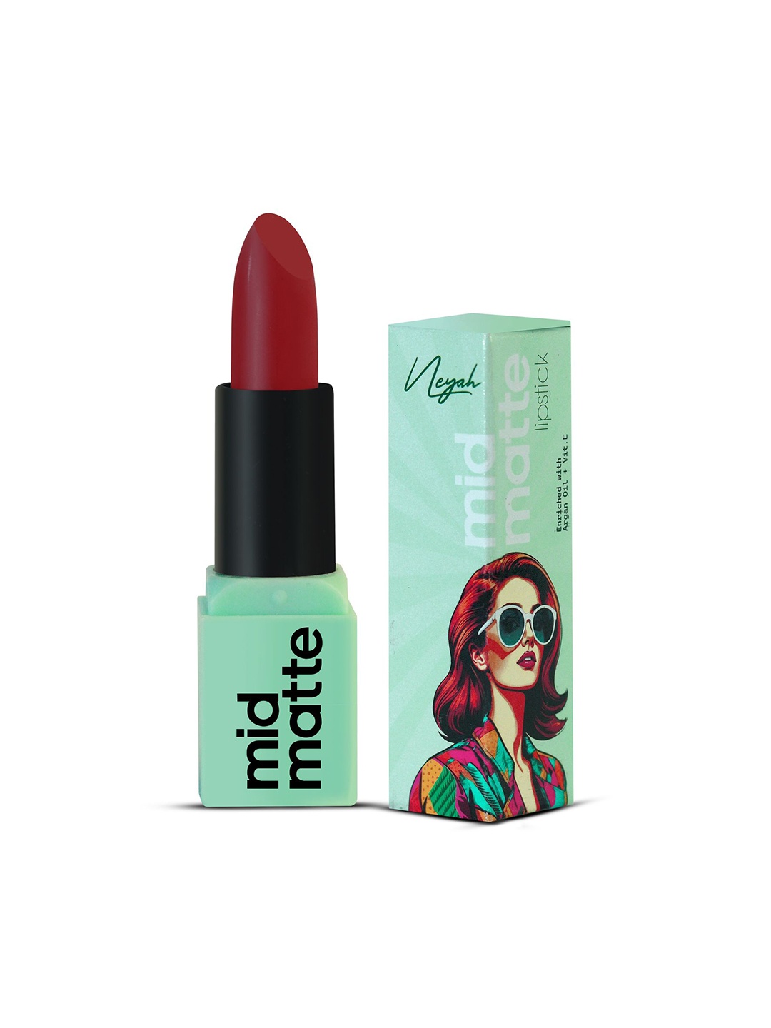 

Neyah Mid Matte Lipstick -Joyride 112, Brown