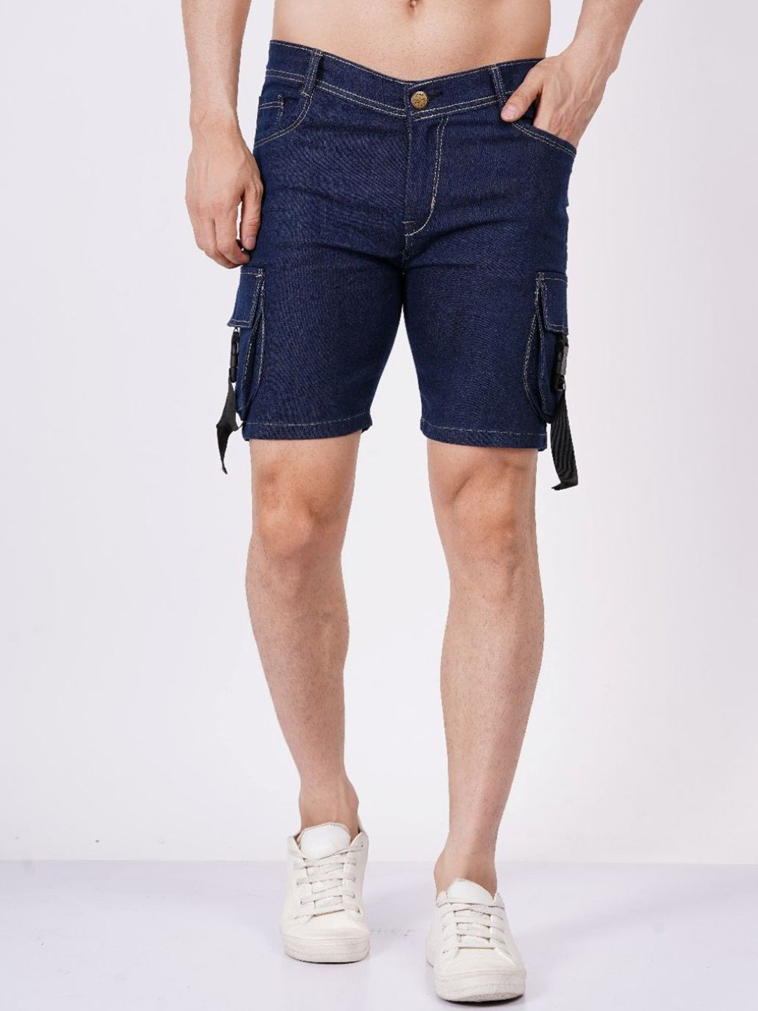 

COMFITS Men Denim Denim Shorts, Blue