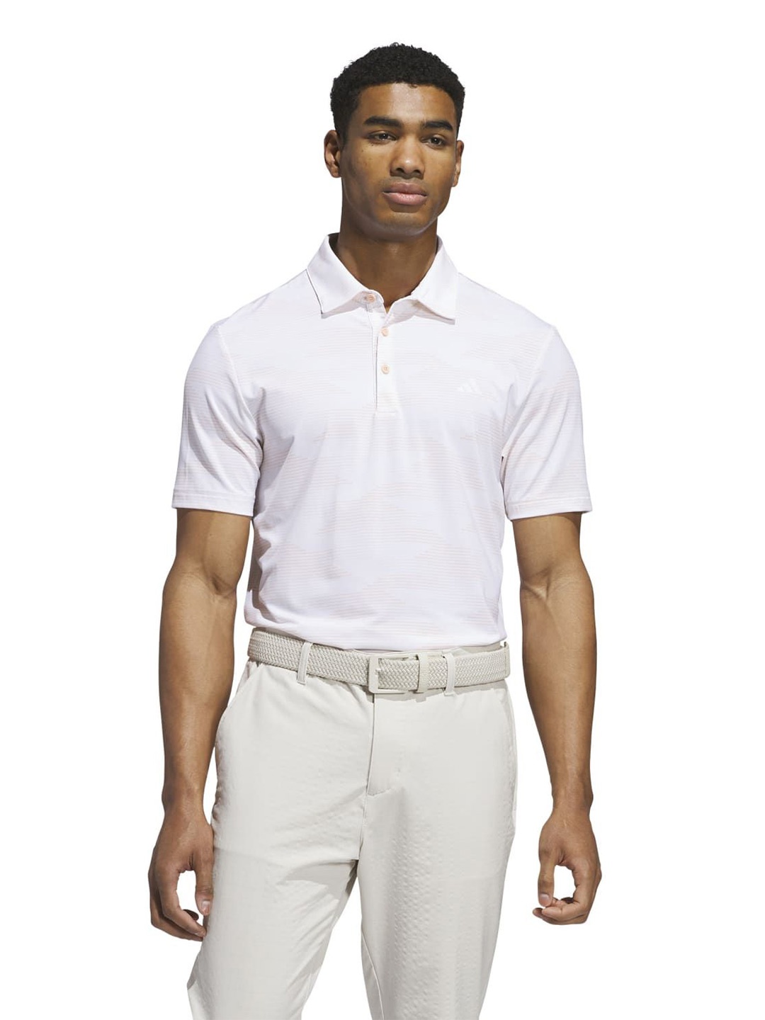 

ADIDAS Ultimate Speed Stripe Polo T-Shirt, White