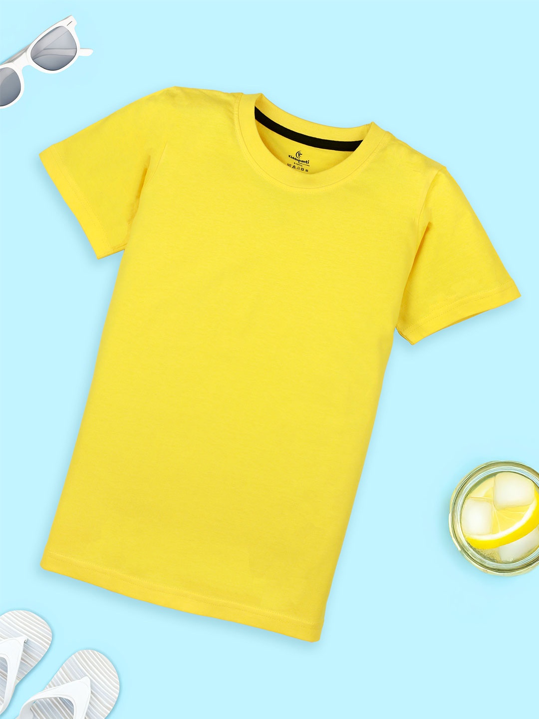 

KiddoPanti Boys T-shirt, Yellow