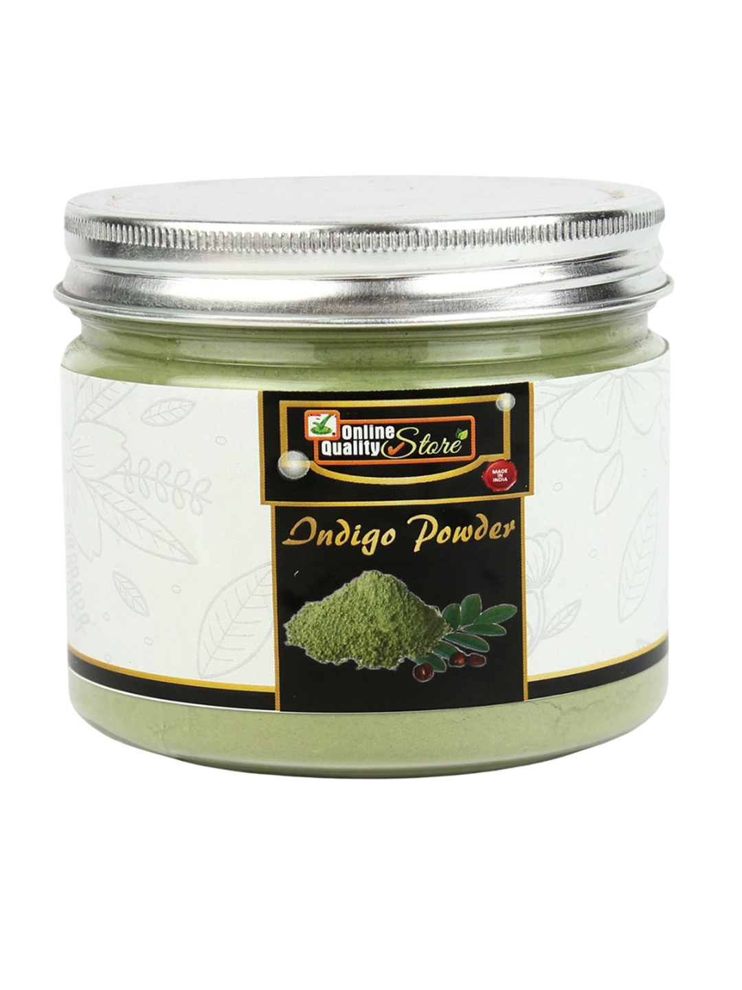 

Online Quality Store Herbal Indigo Hair Powder For Damaged Hairs - 300 g, Green