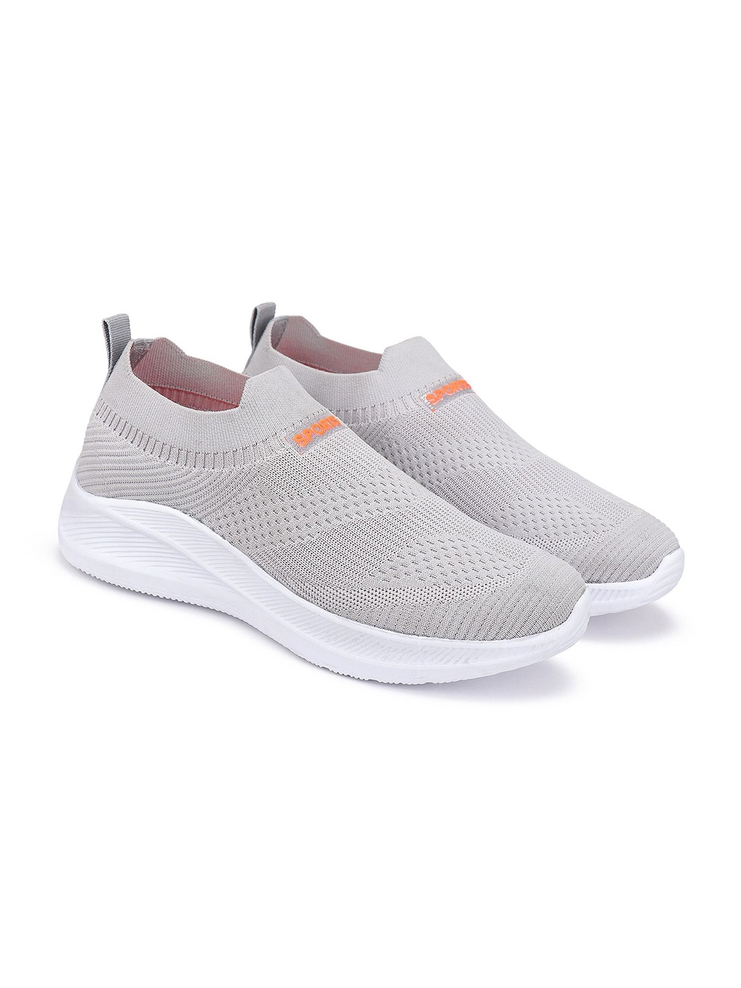 

PENNEN Men Running Non-Marking Shoes, White