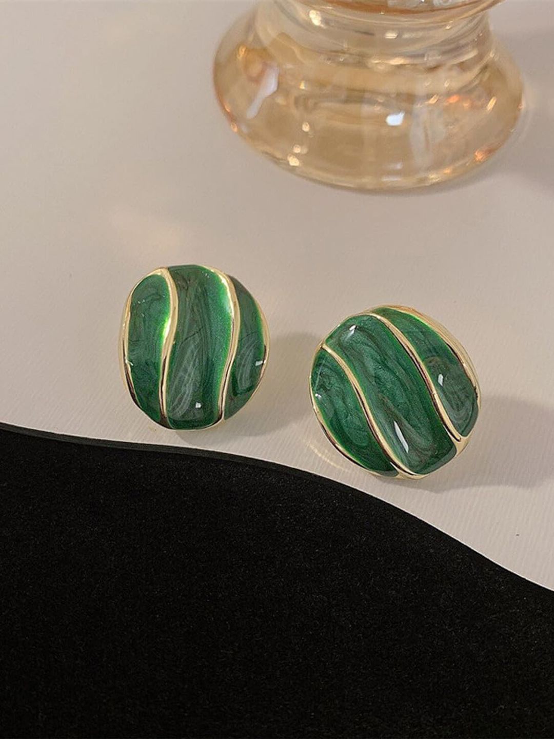 

BEYTER Classic Drop Earrings, Green