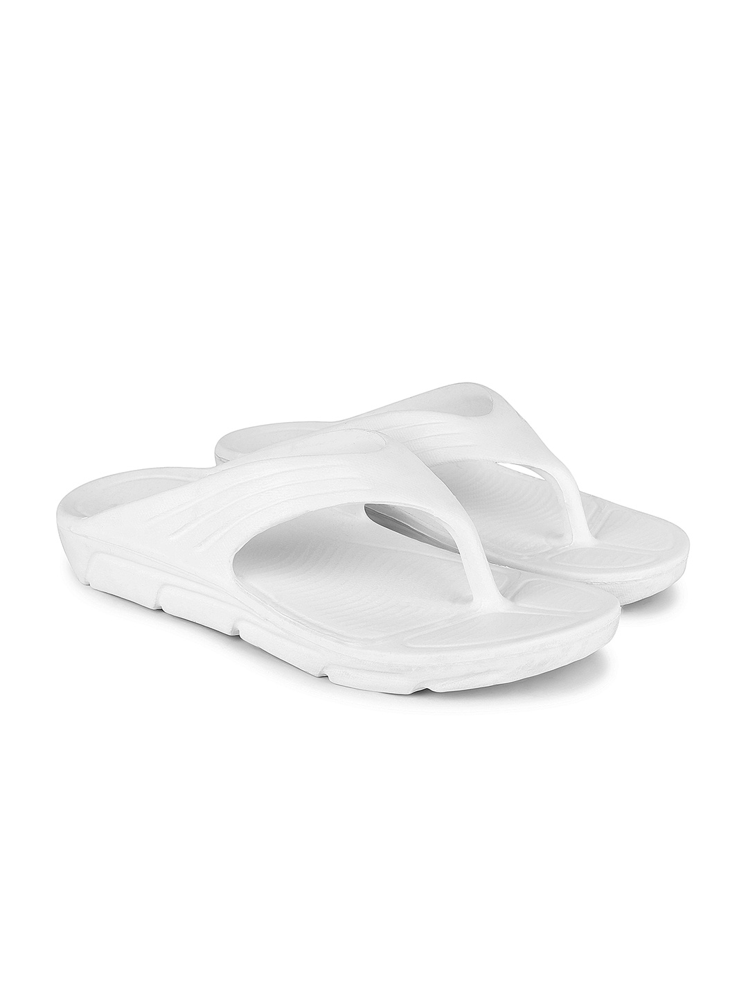 

DRACKFOOT Men Thong Flip-Flops, White