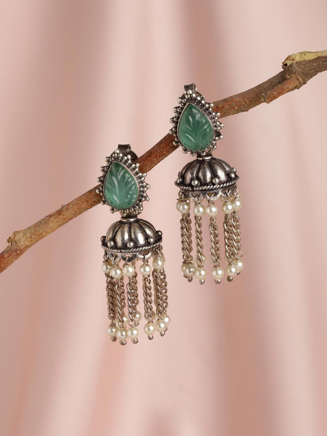 

Fabindia Jhumkas Earrings, Silver