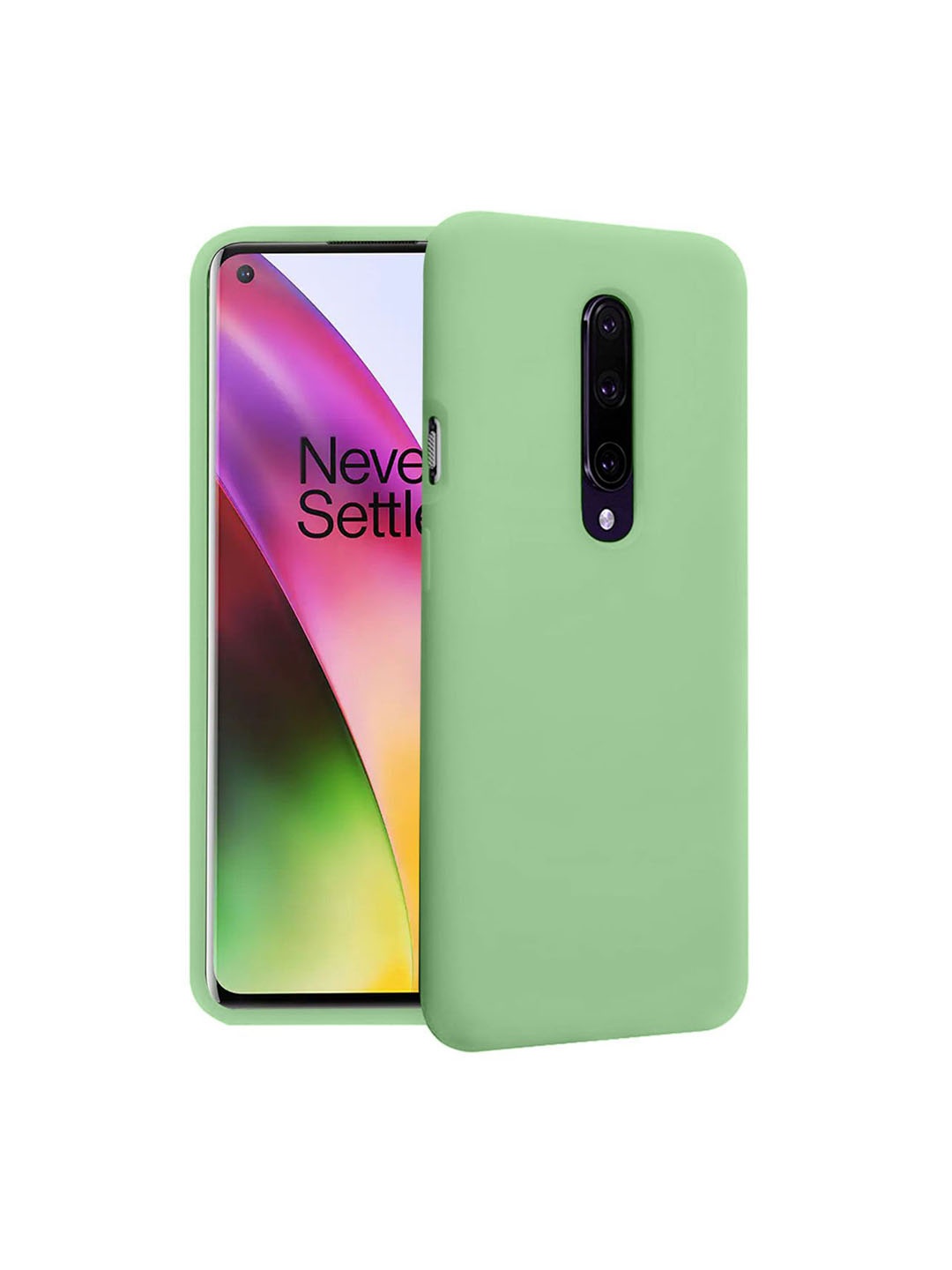 

LIRAMARK Solid Printed OnePlus 8 Back Case Mobile Accessories, Green