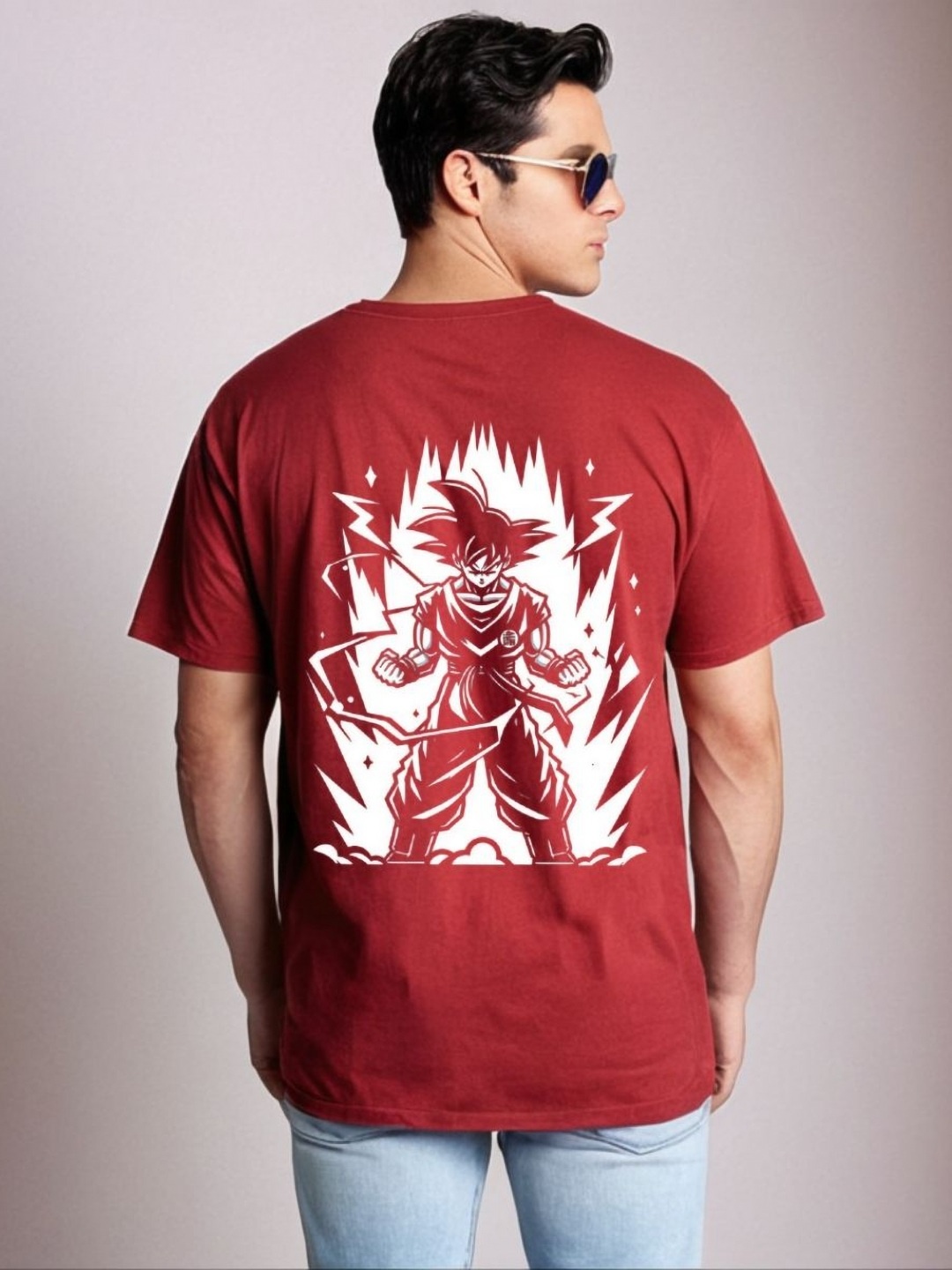 

Be Crazy Men Back T-shirt, Red