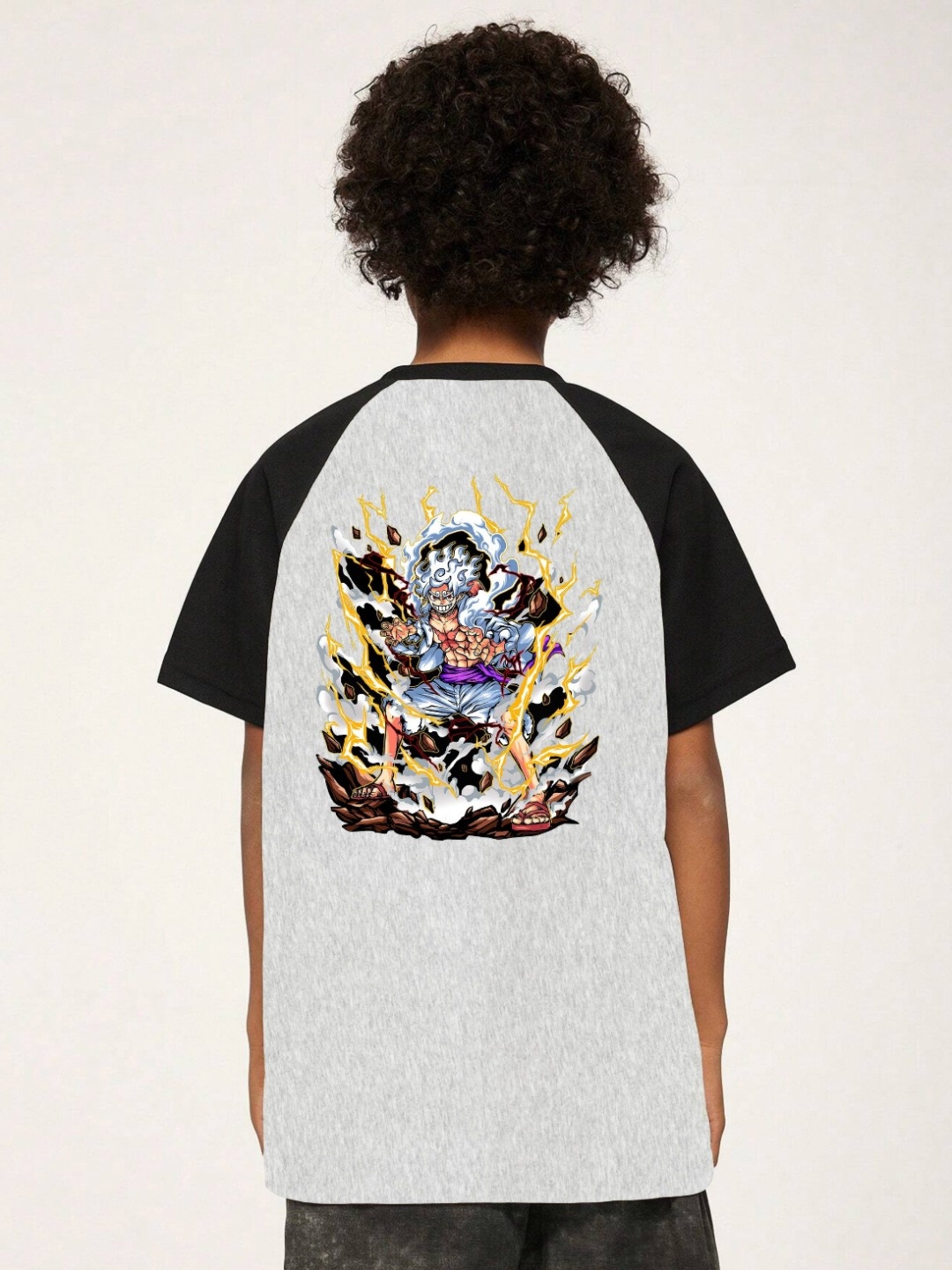 

MODARUE Boys Printed T-shirt, Grey