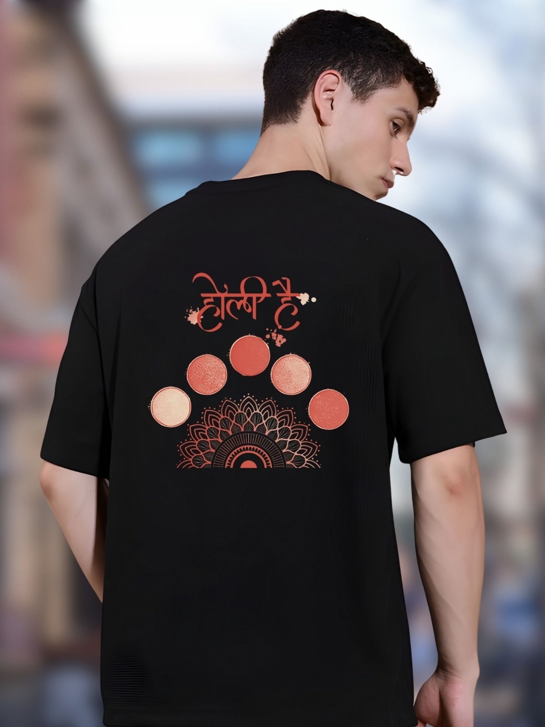 

SZN Men T-shirt, Black